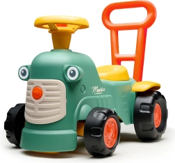 Dětské odrážedlo traktor FALK Maurice se schovkou a madlem