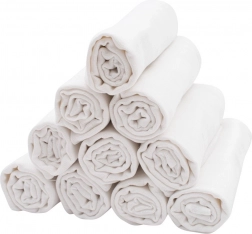 Bavlněné pleny NEW BABY 80×80 cm, balení 10 ks