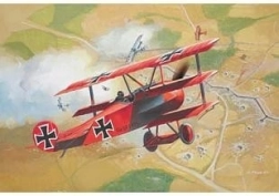 Plastikový model letounu Fokker Dr.I triplane