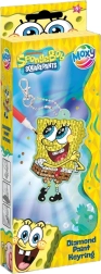 Kreativní set na výrobu diamantového přívěsku SPONGEBOB