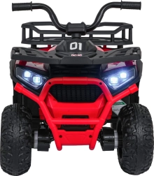 Dětská elektrická čtyřkolka Robust červená