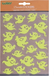 Svítící nálepky do tmy – duchové Halloween 25 × 14,4 cm
