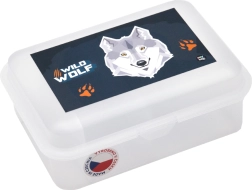 Box na svačinu s přihrádkou Vlk