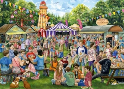 Puzzle slavnost klobás a cideru 1000 dílků FALCON