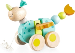 dřevěná tahací hračka dráček