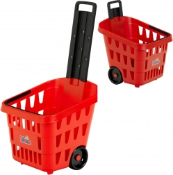 Červený dětský nákupní vozík THEO KLEIN