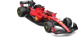 kovový model bburago 1:24 ferrari sf-23 charles leclerc v ochranném boxu