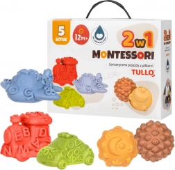 Smyslová vozidla s míčky 2v1 Tullo