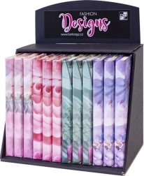 Zápisník A6 BLOOM, linkovaný, mix motivů (96 listů)