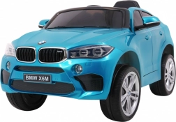 Elektrické autíčko BMW X6M pro děti s dálkovým ovládáním – Modrá