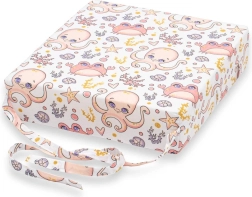 Dětský podsedák na židli New Baby Basic Chobotnice růžový