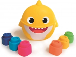Měkké Clemmy kostky Baby Shark s kyblíkem