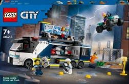 lego city policejní laboratorní nákladní vůz