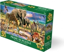 3D puzzle – africká zvířata