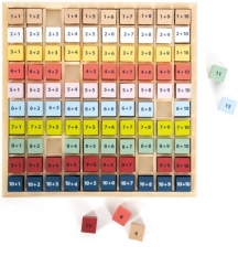 Dřevěná vzdělávací tabulka sčítání SMALL FOOT