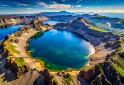 Puzzle Horské Jezero 1000 Dílů