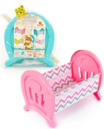 Skládací postýlka pro panenky velká