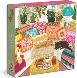 Galison puzzle Odpočívající kočky 1000 dílků