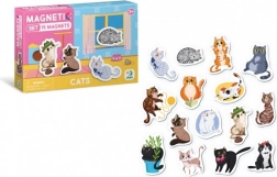 Magnety s motivem Koček v krabičce