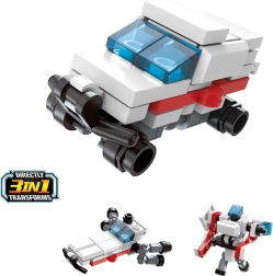 Qman Trans Collector 3v1 záchranné SUV stavebnice