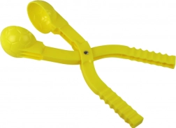 Žlutý sněhový kulovač se vzorem míče