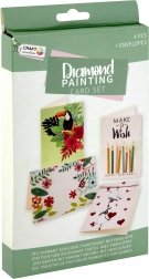 Diamantové malování blahopřání s obálkami