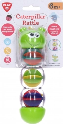 Chrastítko Housenka pro Děti 22 cm