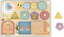 Dřevěná manipulační tabule Tooky Toy