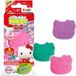 Inkee šumivé bomby do koupele Hello Kitty mini pack