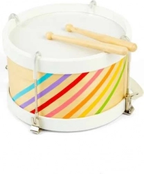 Bigjigs Toys dřevěný bubínek s popruhem