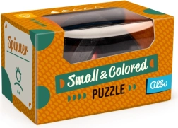 malý barevný dřevěný hlavolam galaxie