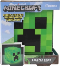 Světlo MINECRAFT Creeper se zvukem