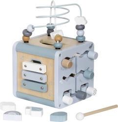 Multikostka dřevěná vzdělávací kostka Montessori