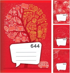 Sešit A6, linkovaný, 40 listů