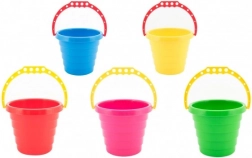 Plastový kbelík na písek 15 × 13 cm, mix barev