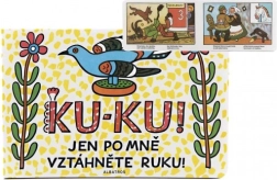 Knížka Ku-ku jen po mně vztáhněte ruku (leporelo) CZ, 24 × 16 cm, od 24 měsíců
