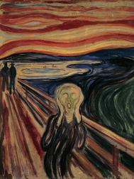 Puzzle Ravensburger Art Collection: Výkřik, 1000 dílků