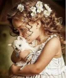 Diamantové malování Něžné přátelství 30 × 40 cm