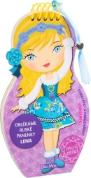 Oblékáme ruské panenky – kreativní omalovánky se samolepkami LENA