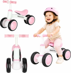 Trike Fix Tiny V2 růžové dětské odrážedlo se čtyřmi koly