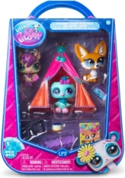 Littlest Pet Shop pyžamová párty se 3 figurkami