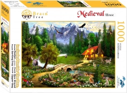 Puzzle Brain Tree - Horský srub 1000 dílků