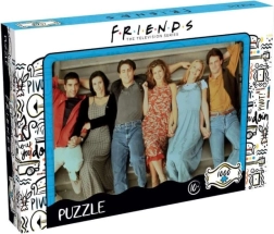 Puzzle Přátelé Schodiště 1000 dílků