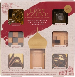 Profesor Puzzle - Hlavolam Sedm Divů Světa 7v1