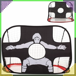 Skládací fotbalová branka 2v1 s terčovou plachtou pro přesnost