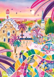 Puzzle Park Güell 1000 dílků