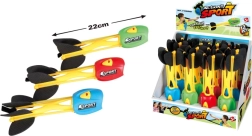 Vystřelovací šipka na gumičku 22 cm