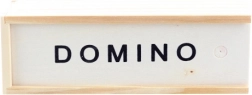 Dřevěné domino v krabičce