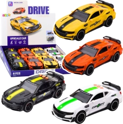 Sportovní auto s otevíracími dveřmi, pohonem, světly a zvuky