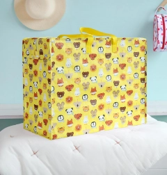 A Little Lovely Company - XL úložná taška zvířecí kamarádi